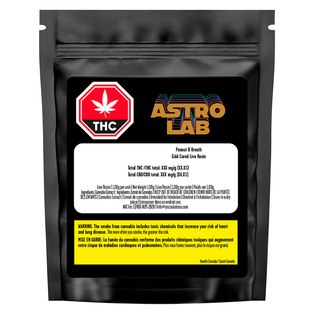 Peanut B Breath Cold-Cured Live Rosin