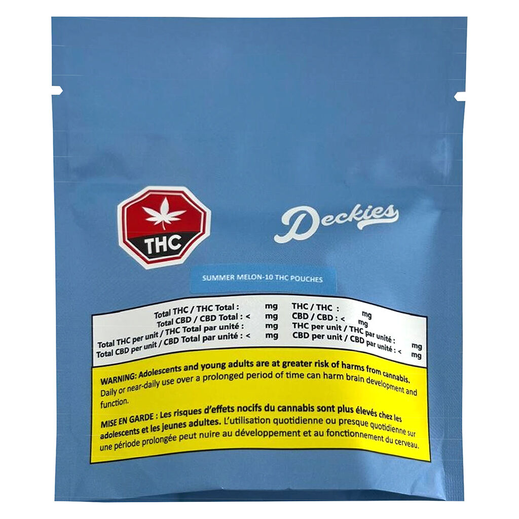 Summer Melon - 10 THC Pouches - 