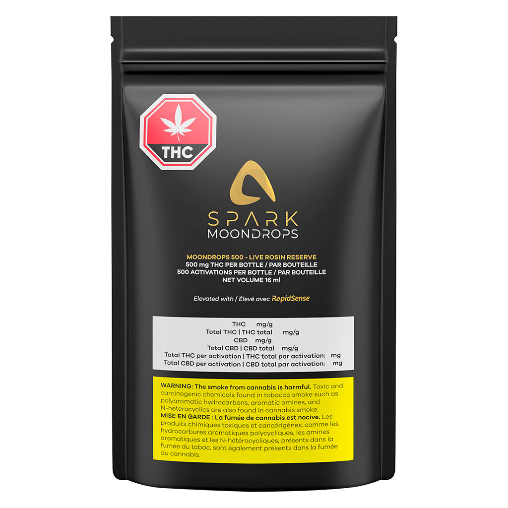 SPARK THC Moondrops 500 - Live Rosin Reserve