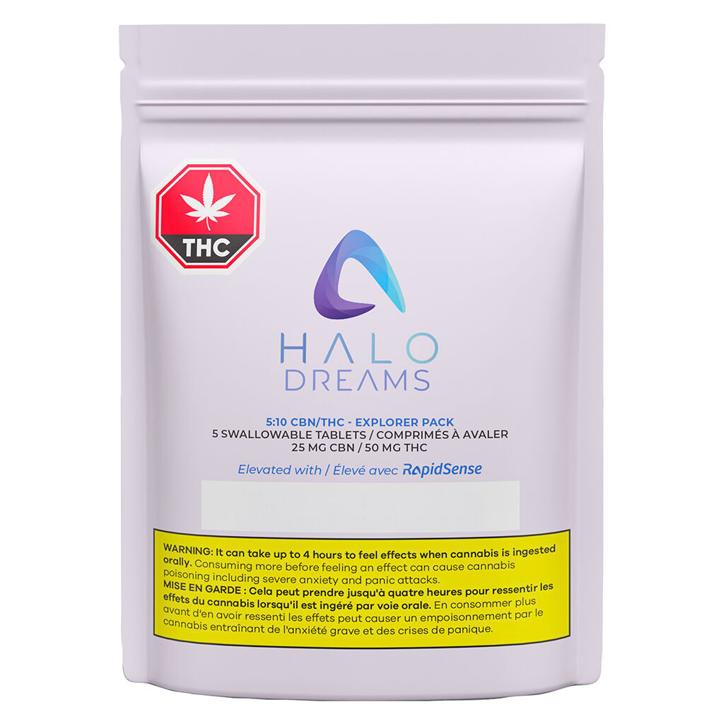 HALO Dreams 5:10 CBN/THC - Explorer Pack - 