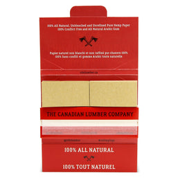Photo Greens Unbleached Hemp Rolling Papers with Tips