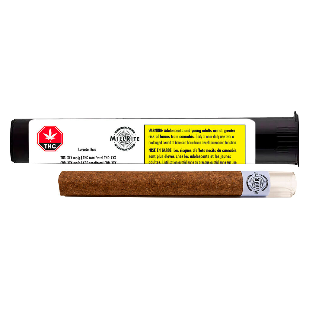 Lavender Haze Glass Tip Blunt