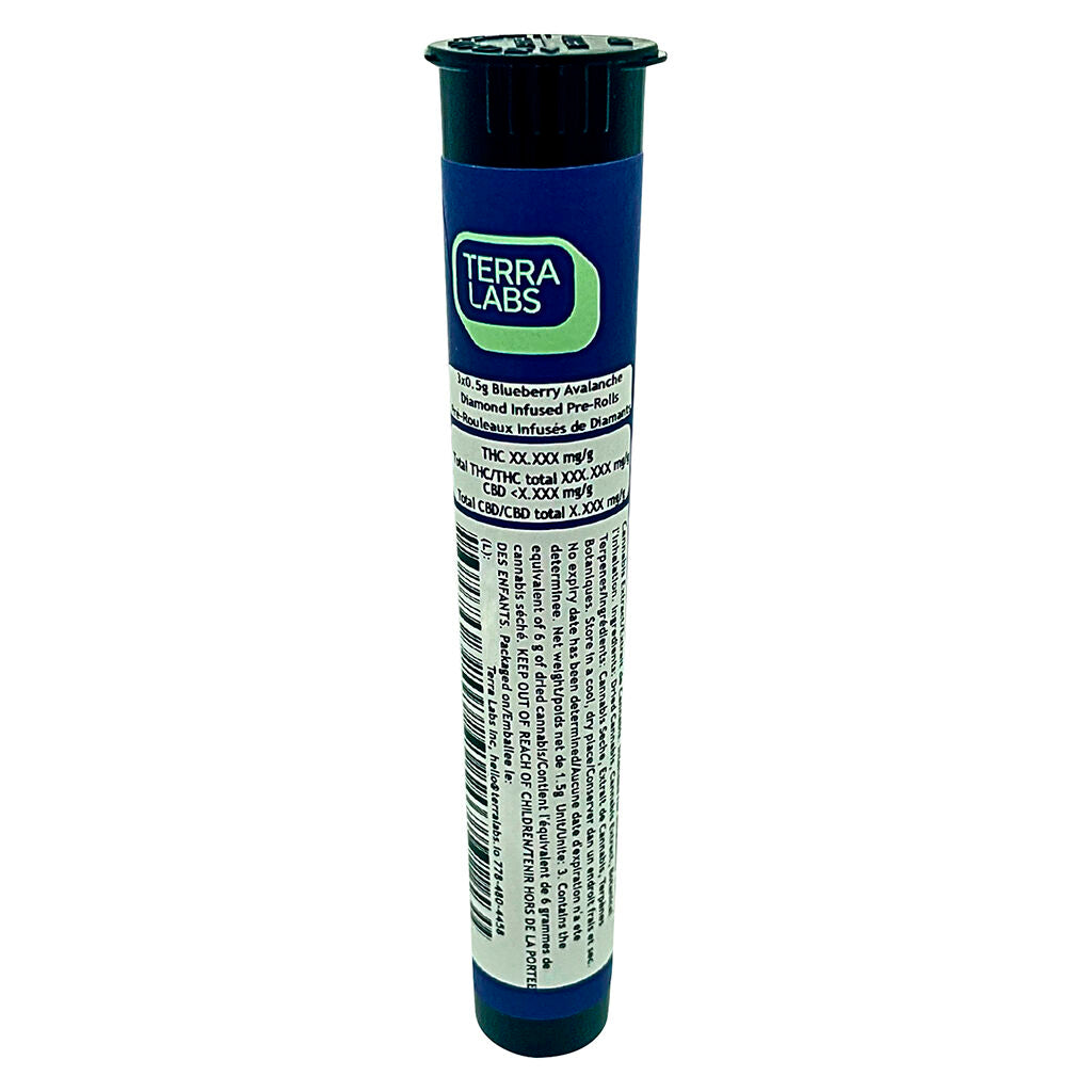 Blueberry Avalanche Diamond Infused Pre-Roll - 