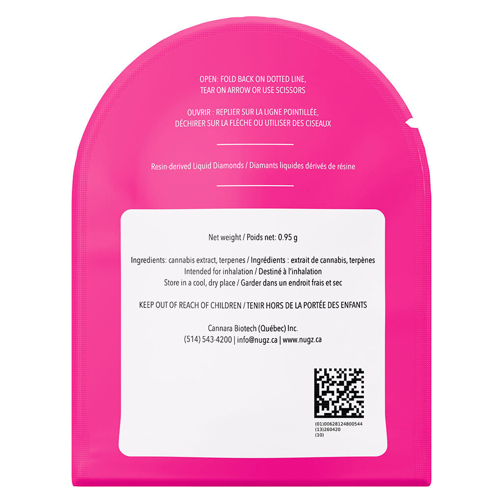 Flavour Bomb Watermelon Wave Liquid Diamond 510 Cartridge - 