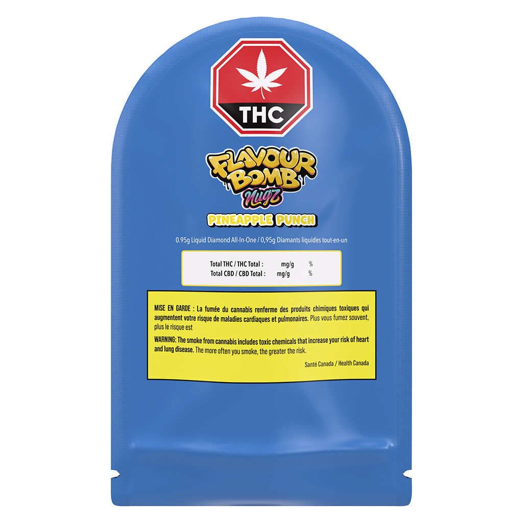 Flavour Bomb Pineapple Punch Liquid Diamond All-in-one - 