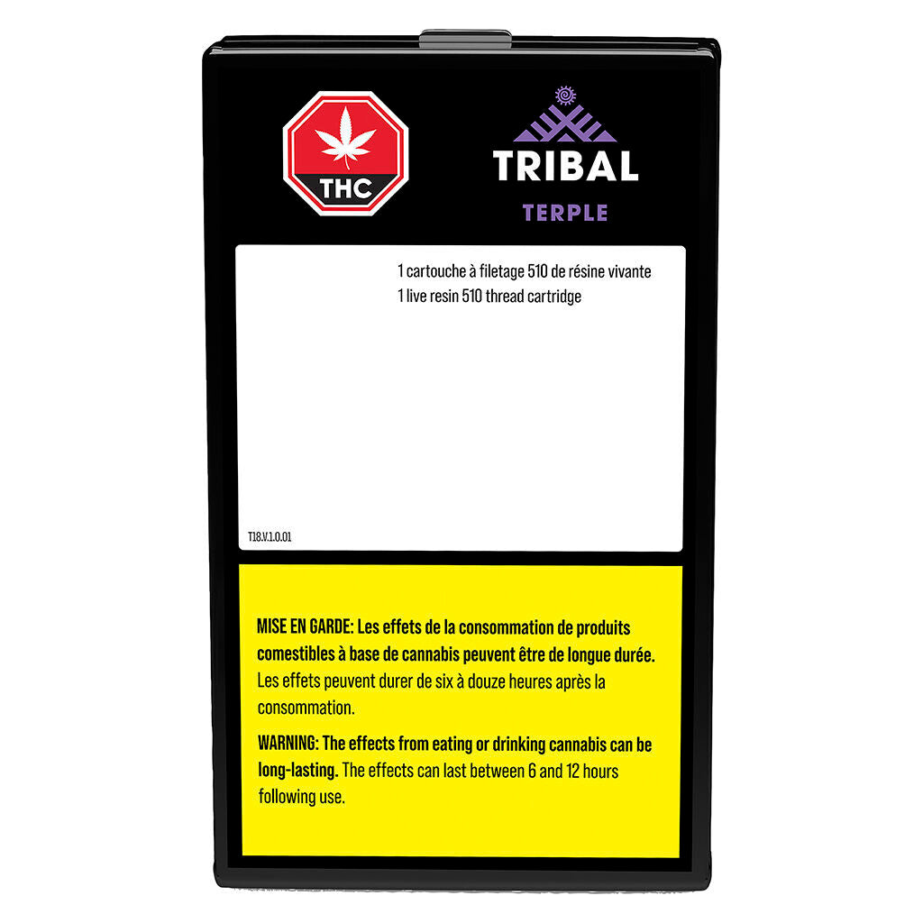 Terple Live Resin 510 Thread Cartridge