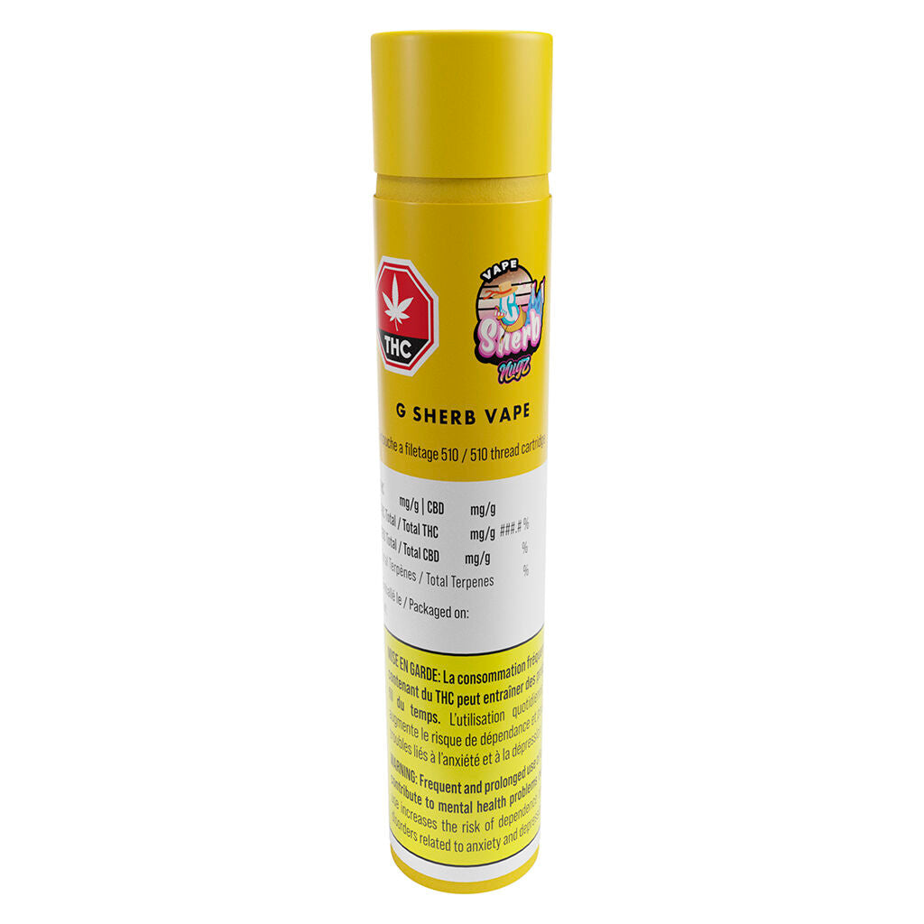 G Sherb Full Spectrum 510 Thread Cartridge