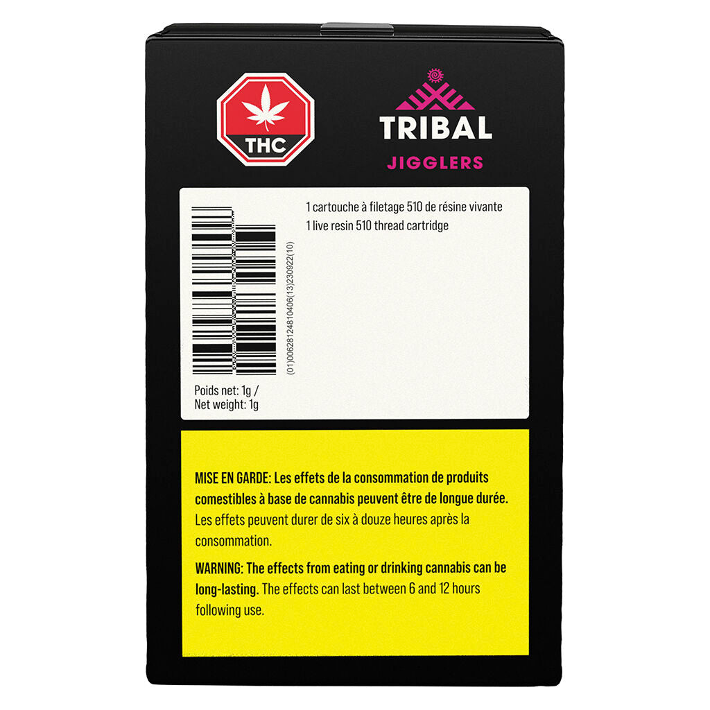 JIGGLERS LIVE RESIN 510 Thread Cartridge