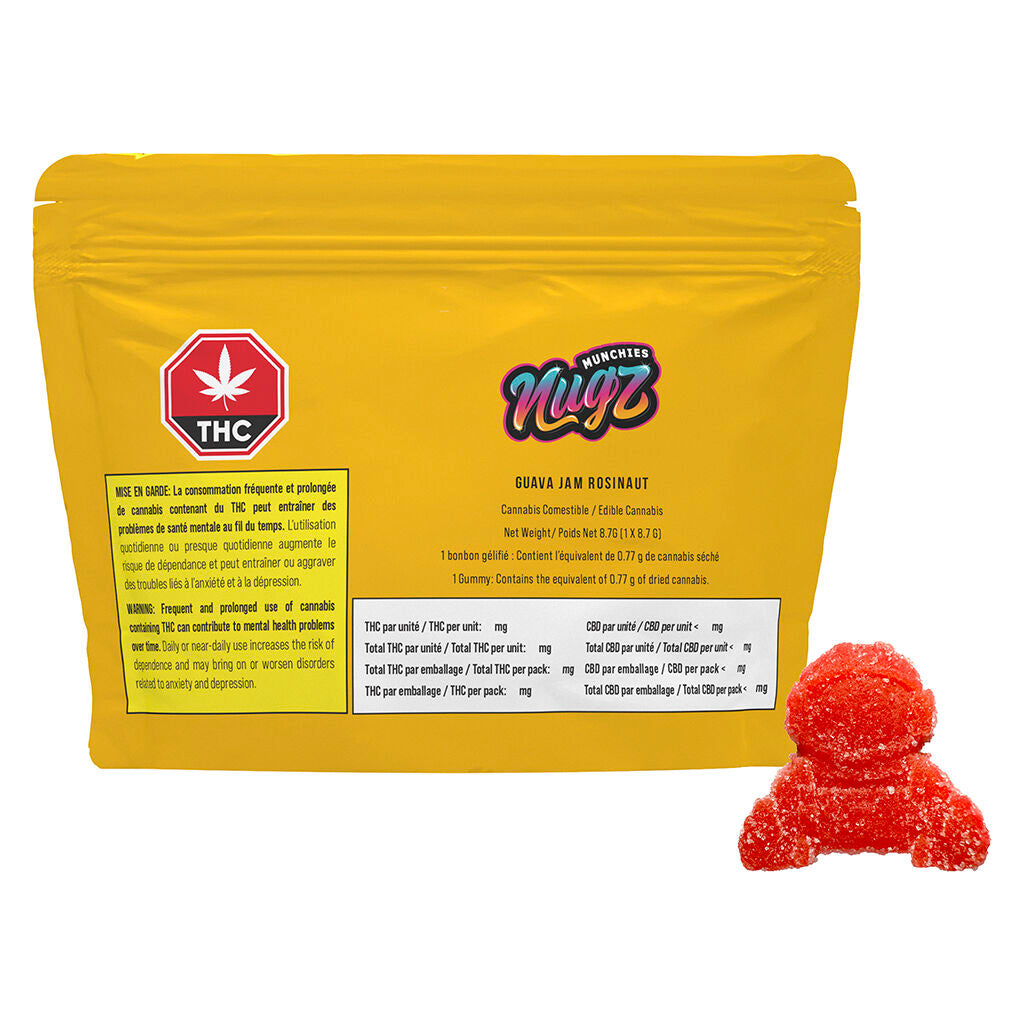 Guava Jam Rosinaut Hash Rosin Gummy - 