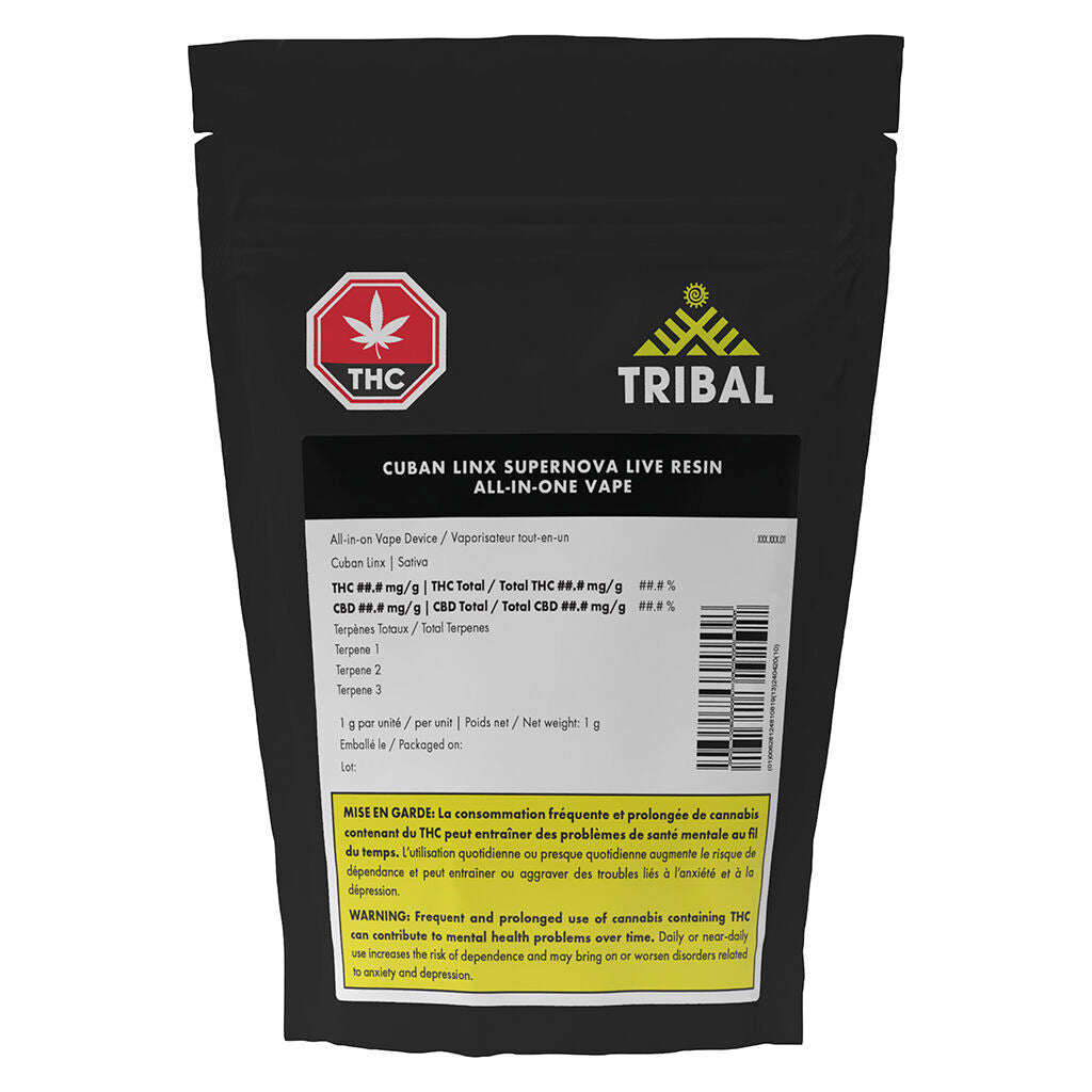 Cuban Linx Supernova Live Resin All-in-one Vape - 