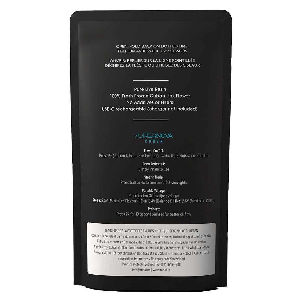 G Mint Supernova Live Resin All-in-one Vape - 