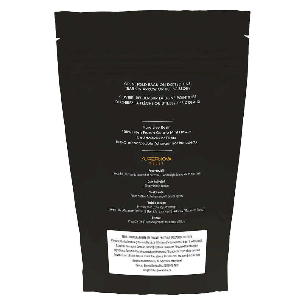 Triple Burger SuperNova Live Resin All-in-one Vape - 