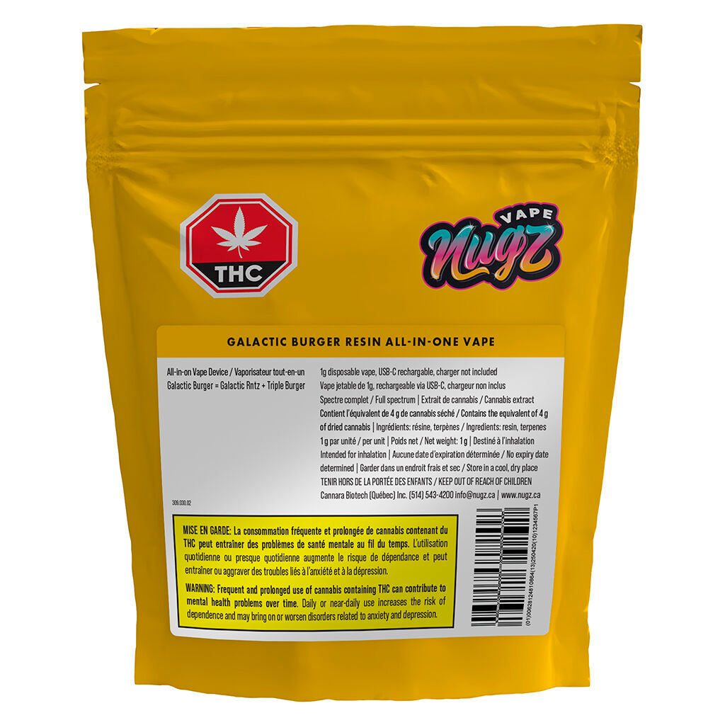 Galactic Burger Resin All-in-One Vape - 