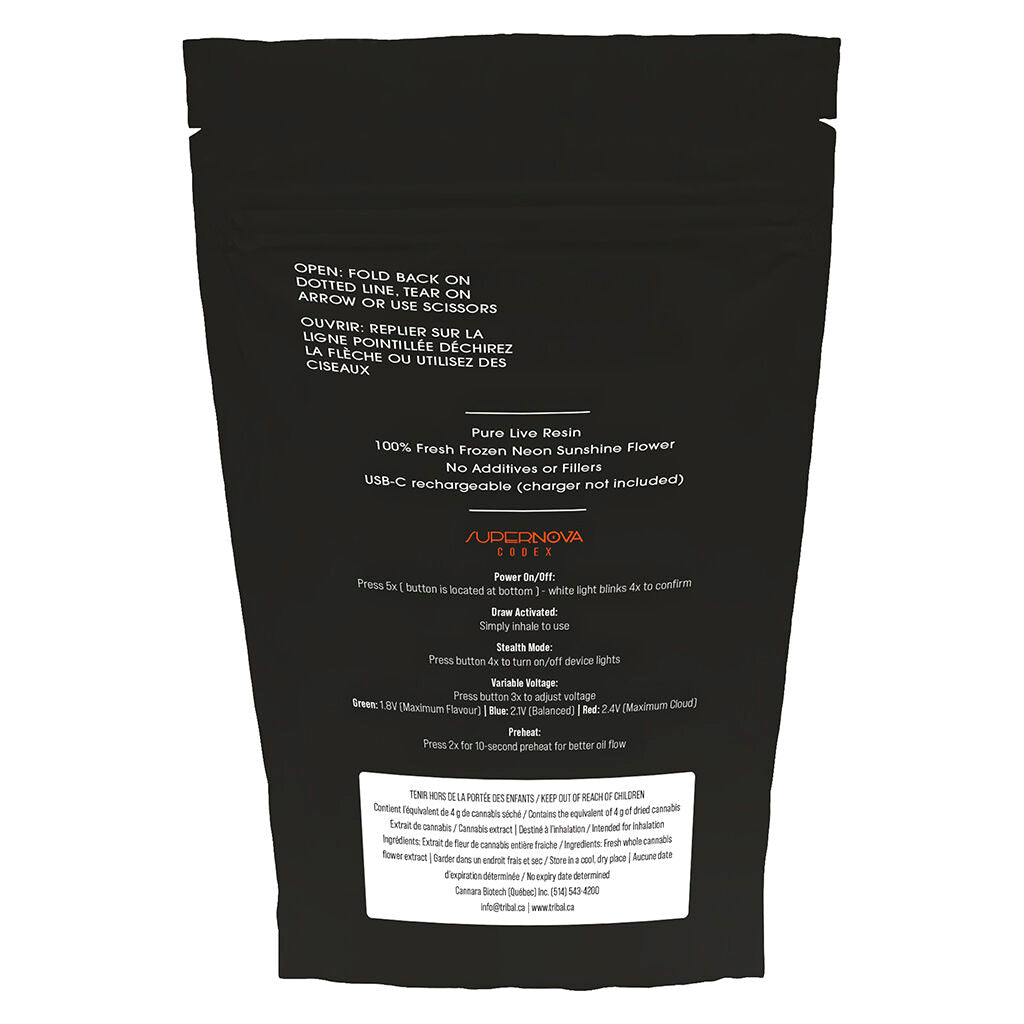 Neon Sunshine Supernova All-In-One Vape - 