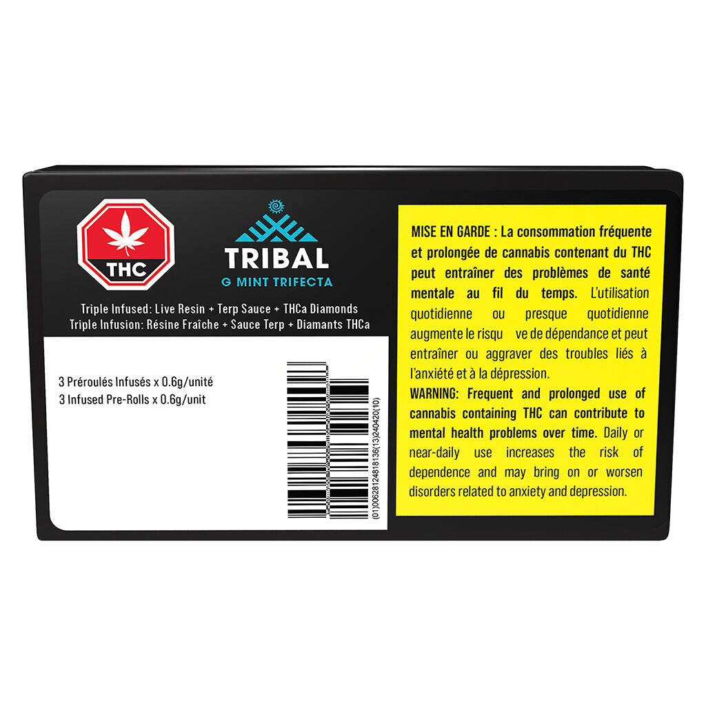 Préroulé infusé au G Mint Trifecta - 
