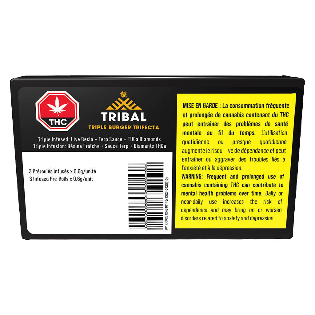 Triple Burger Trifecta Infused Pre-roll - 