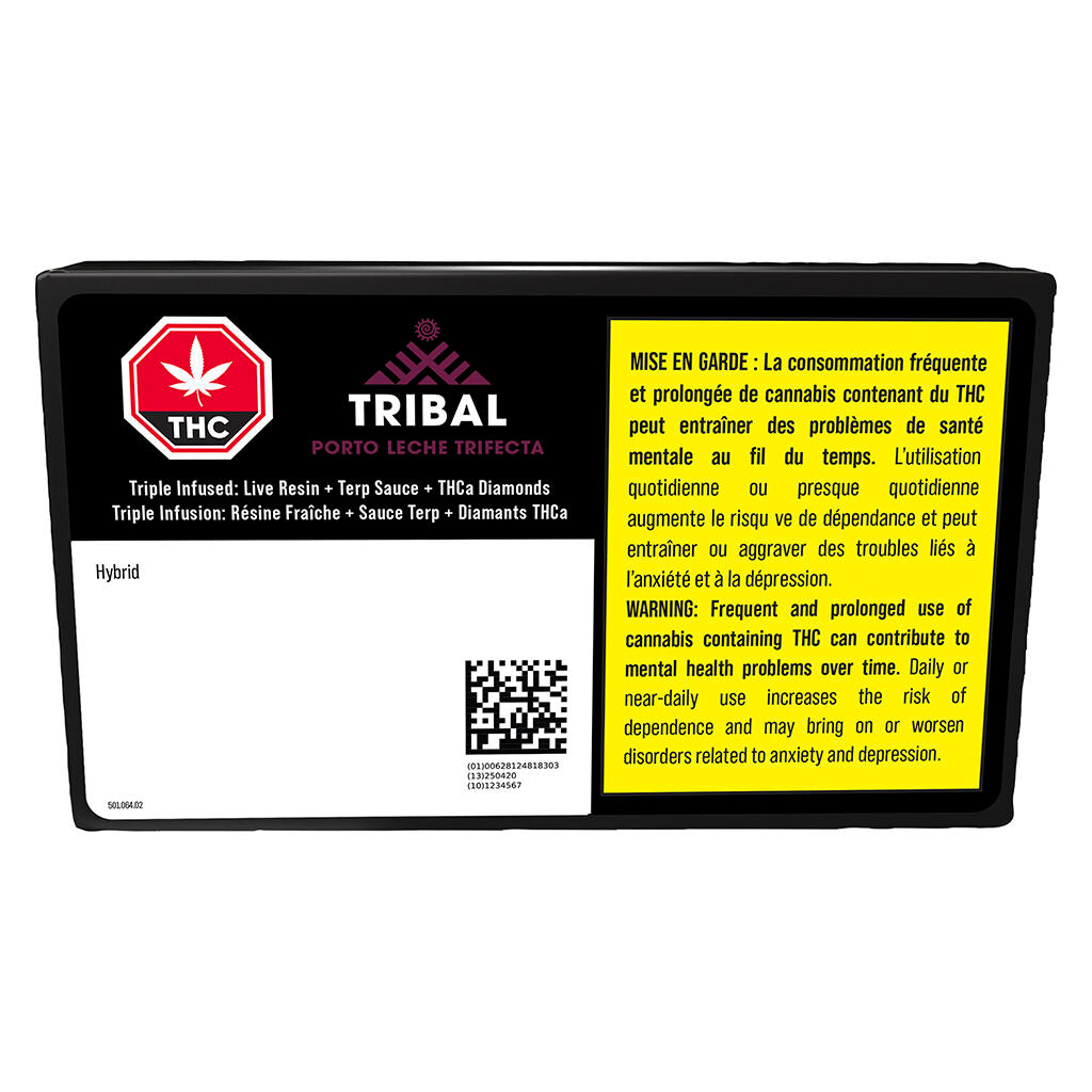 Porto Leche Trifecta Infused Pre-Roll - 