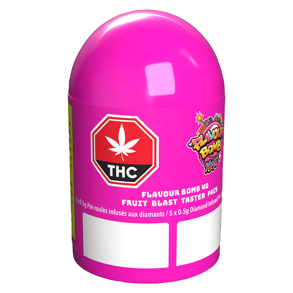Flavour Bomb 40 Fruit Blast Diamond Infused Pre-Roll - 