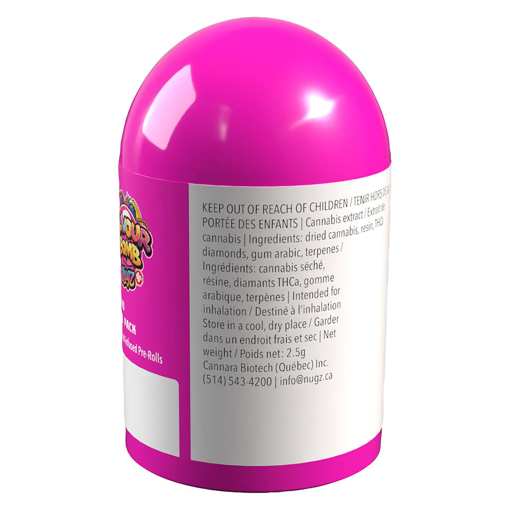 Flavour Bomb 40 Fruit Blast Diamond Infused Pre-Roll - 