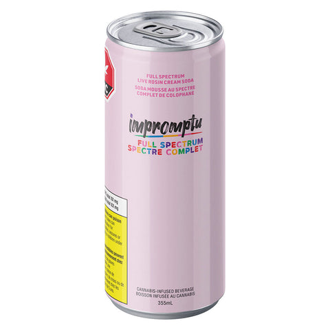 Photo Crème soda à la colophane vivante à spectre complet
