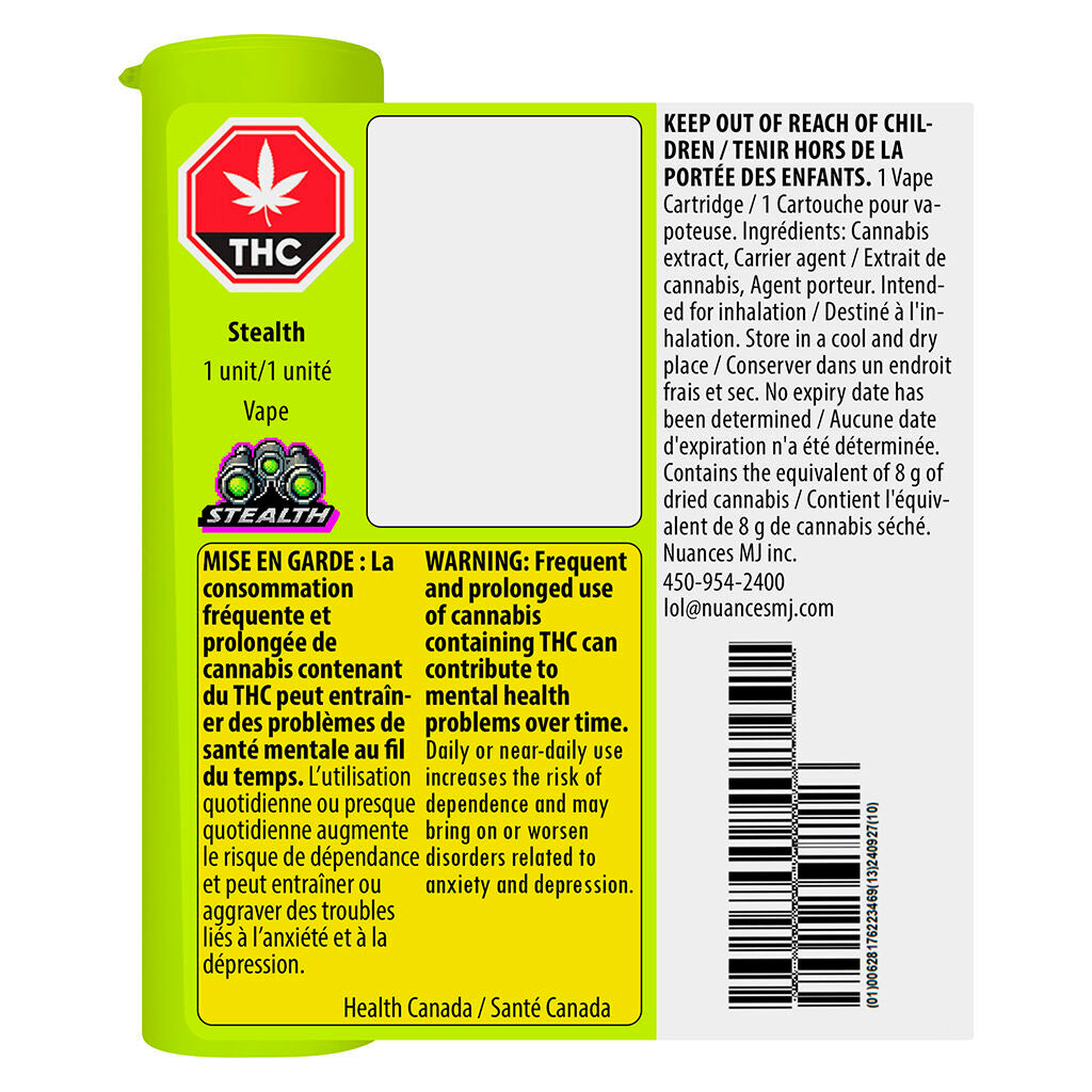 Stealth 510 Thread Cartridge - 