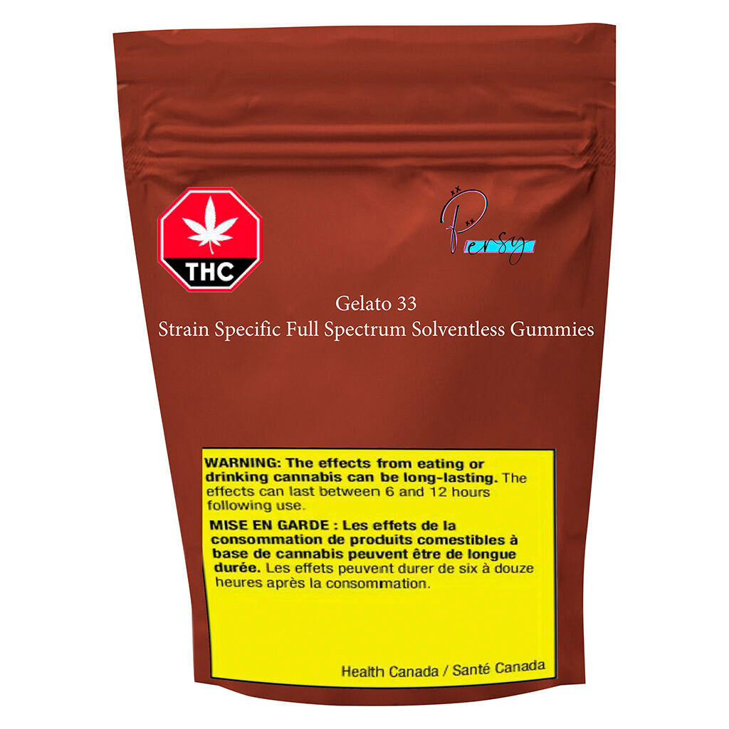 GLTO 33 Strain Specific Full Spectrum Solventless Gummies - 