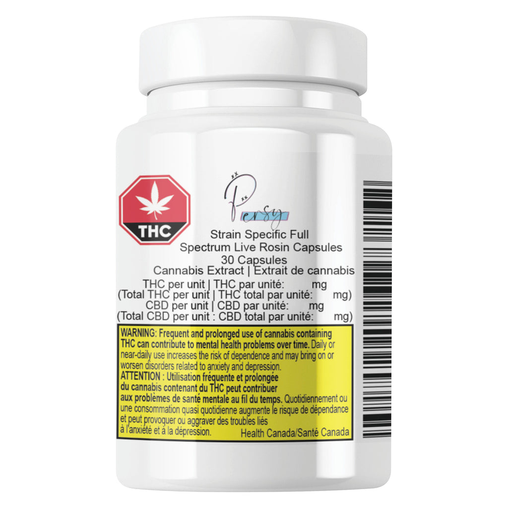 Strain Specific Full Spectrum Live Rosin Capsule - 