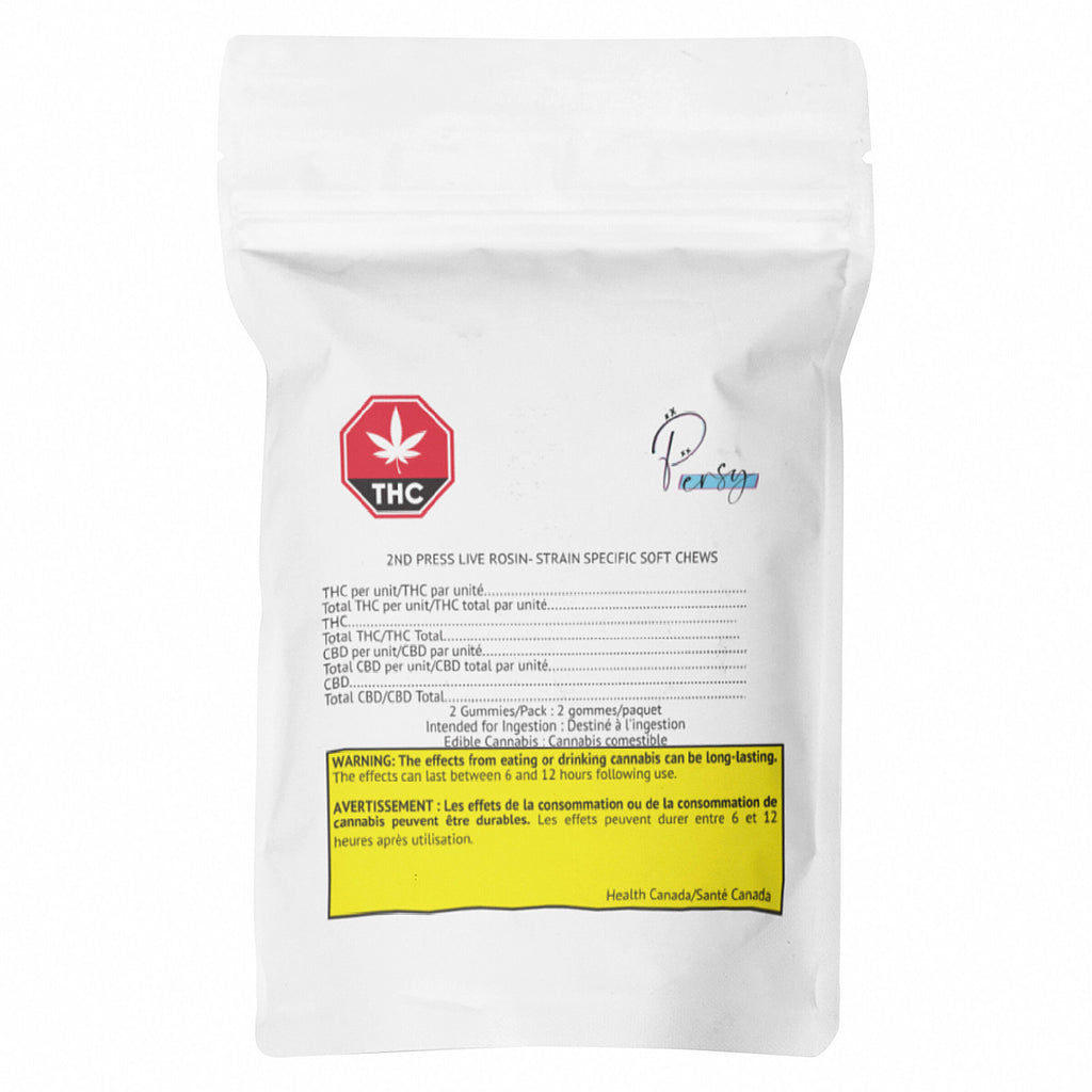 2nd Press Live Rosin Strain Specific Full Spectrum Solventl - 