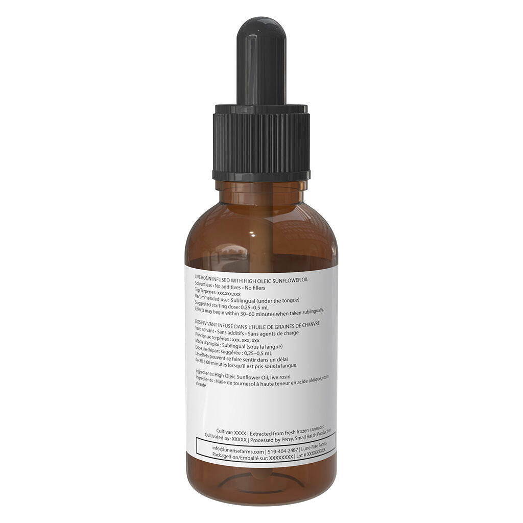 Strain Specific Full Spectrum Live Rosin Tincture - 