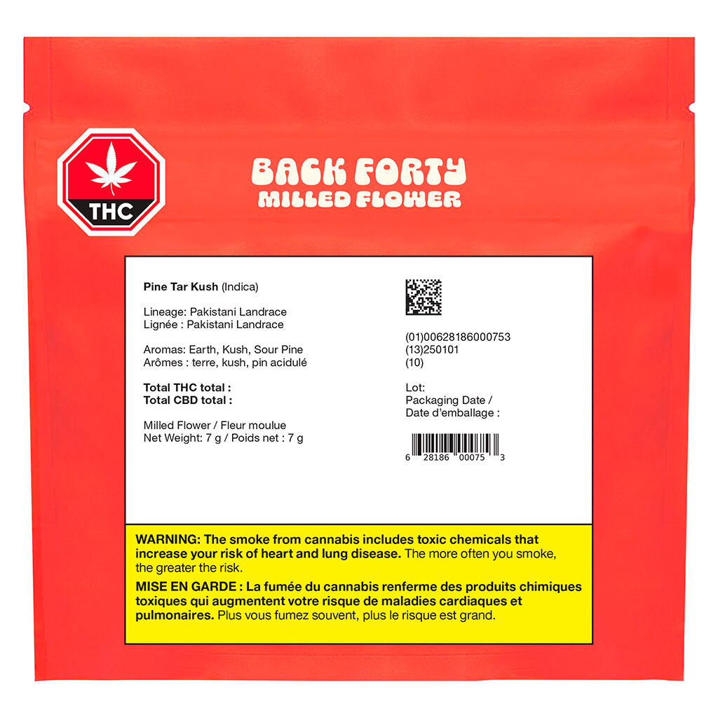 Pine Tar Kush Milled Flower - 