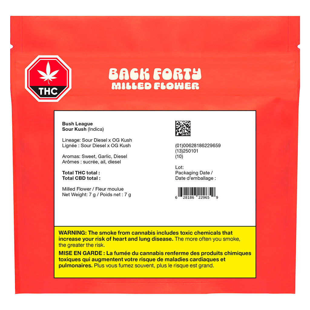 Bush League Sour Kush Milled Flower - 