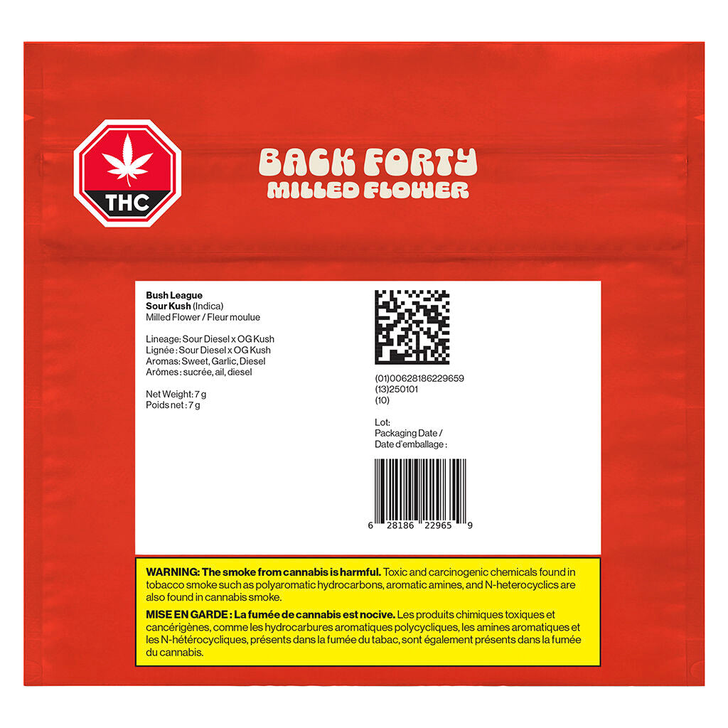 Bush League Sour Kush Milled Flower - 