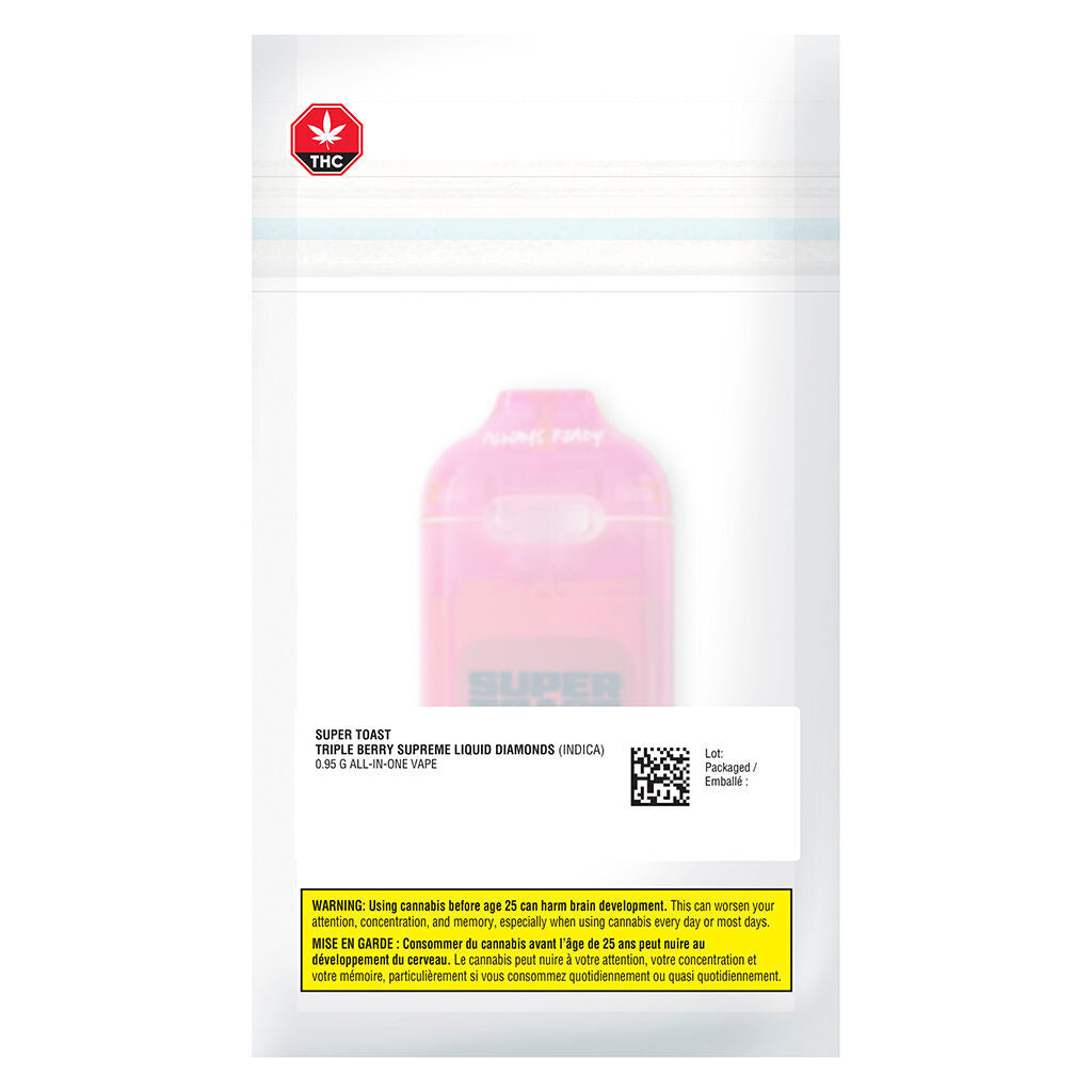 Triple Berry Supreme Liquid Diamonds AIO