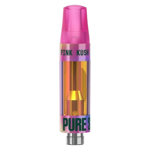 Photo Pink Kush Cured Resin Vape 510 Thread Cartridge