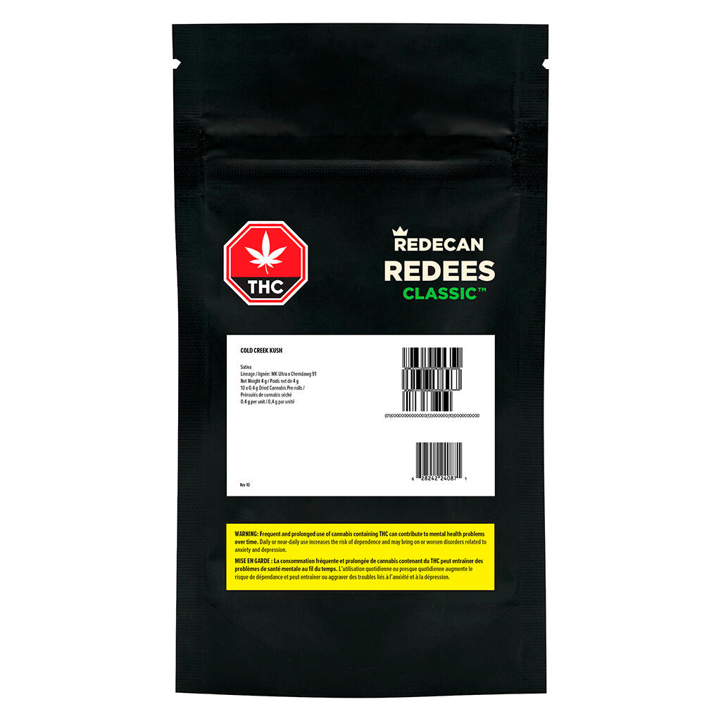Cold Creek Kush Redees Pre-Roll