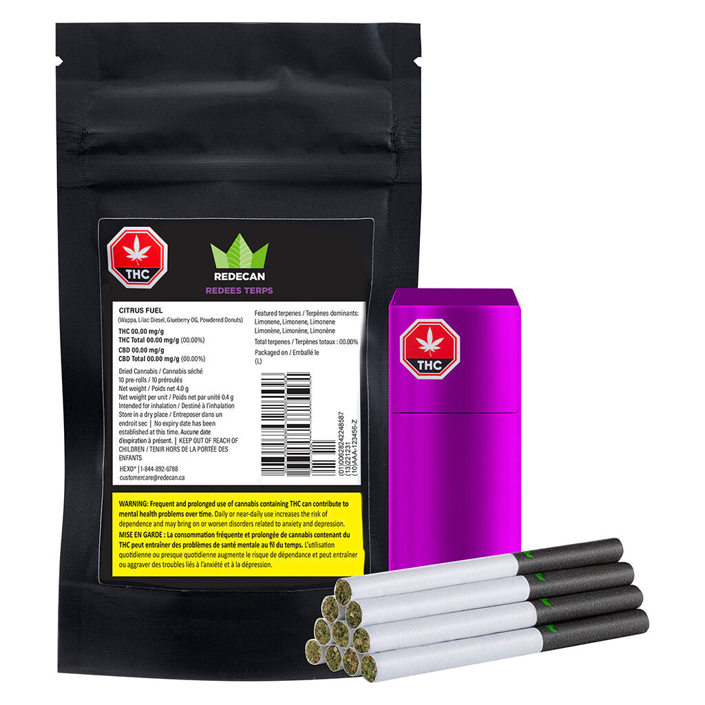 Redees Terps Citrus Fuel Pre-Roll - 