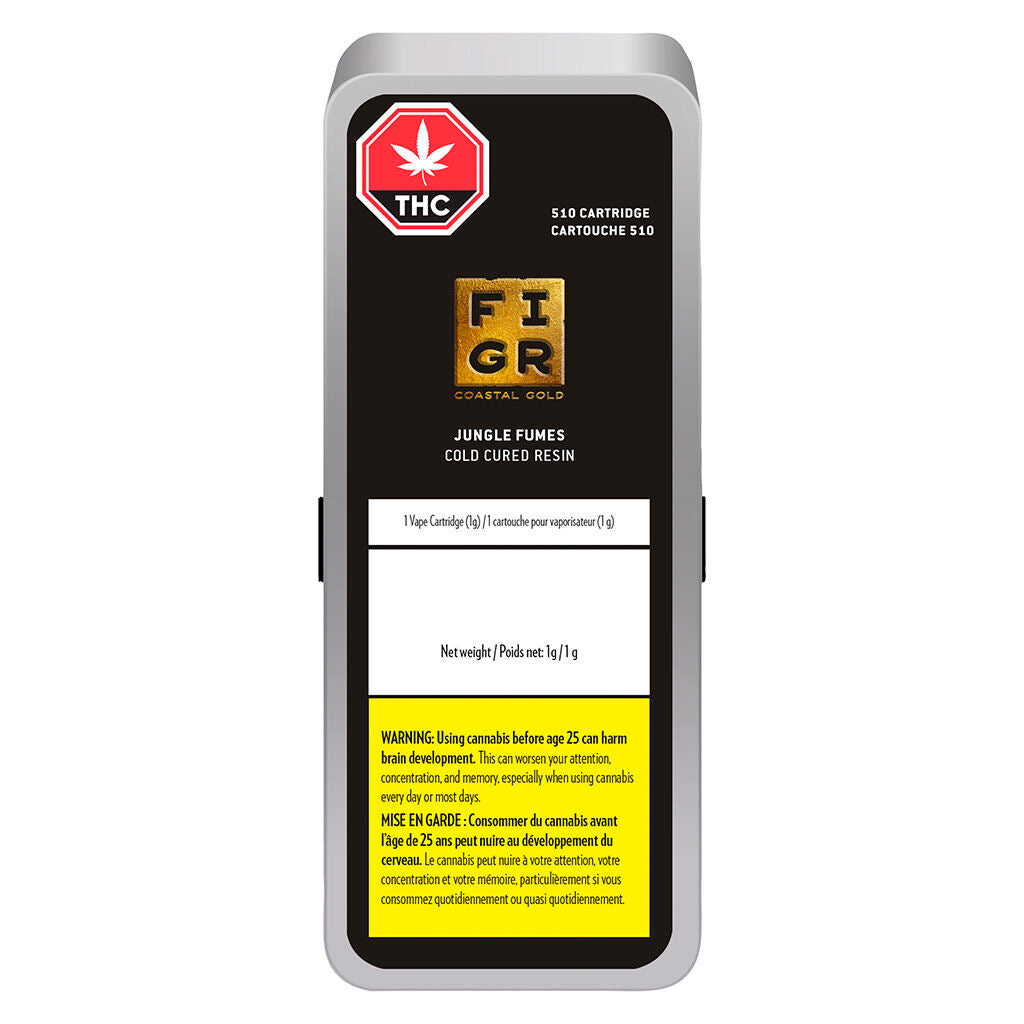 Jungle Fumes Cold Cured Resin - 510 Thread Cartridge - 