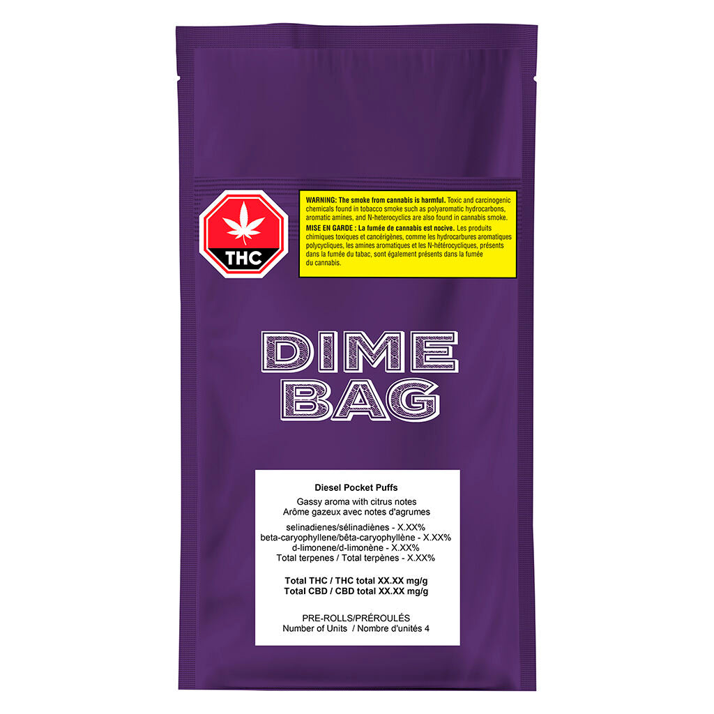 Diesel Pocket Puffs Pre-Roll - 