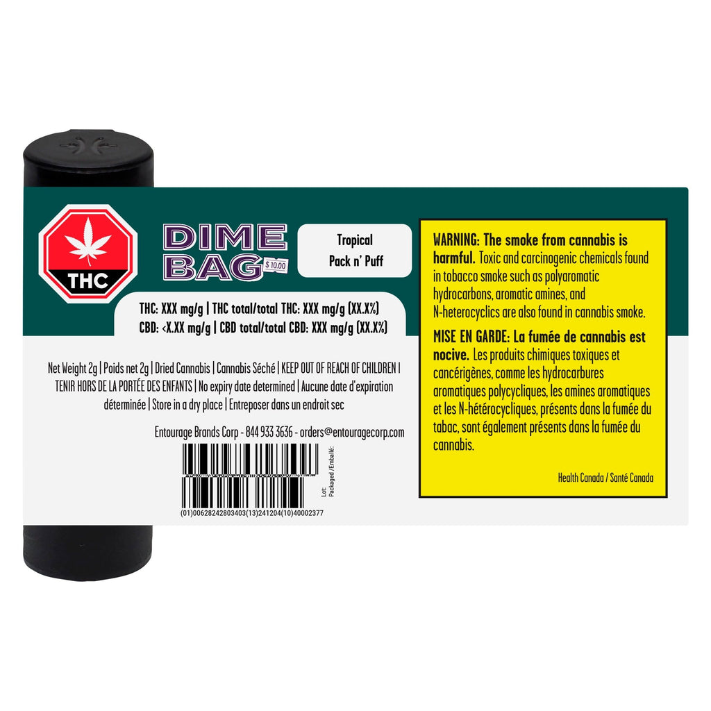 Tropical Pack N’ Puff Milled Flower - 