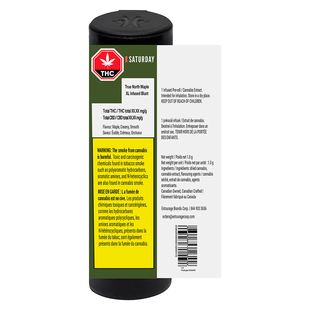 True North Maple XL Infused Blunt - 