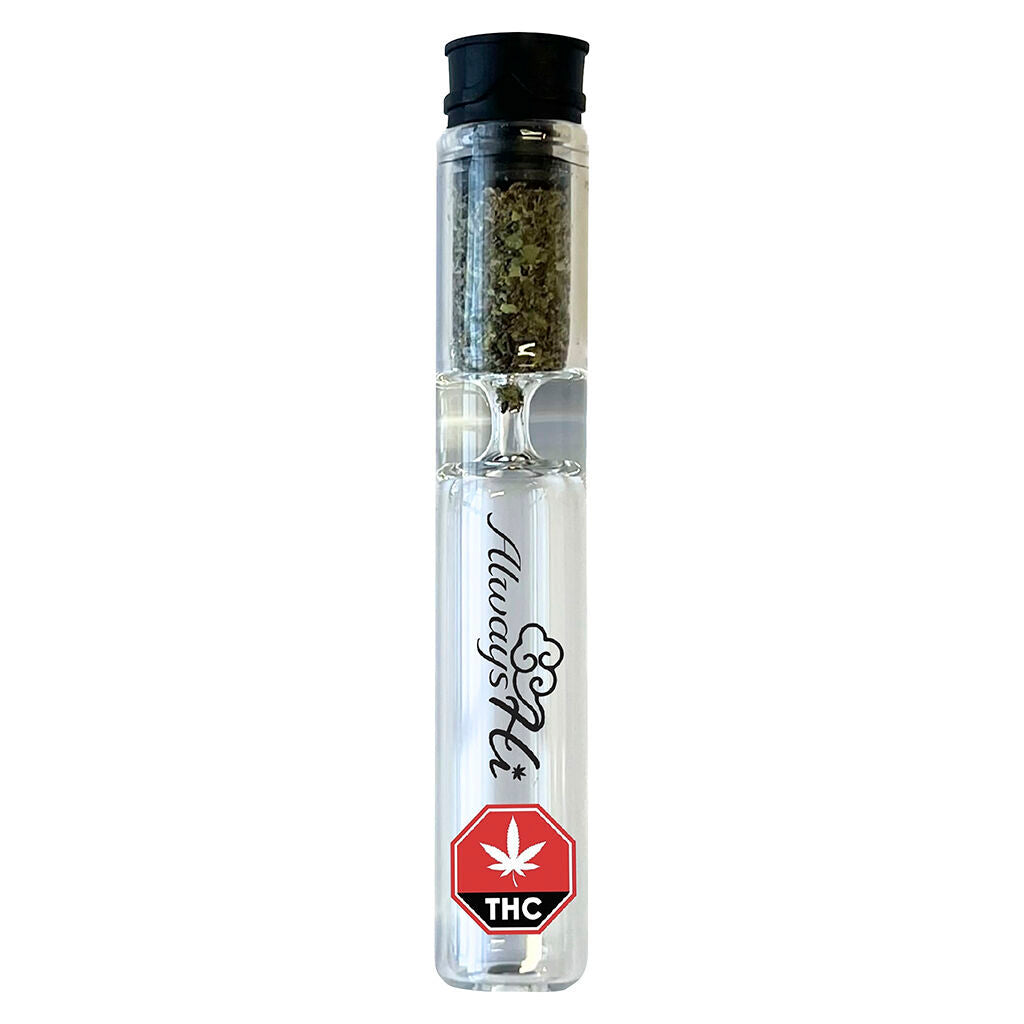 THC Hybrid Glass Pipe Pre-Roll - 