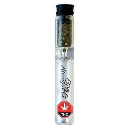 Photo THC Hybrid Glass Pipe Pre-Roll