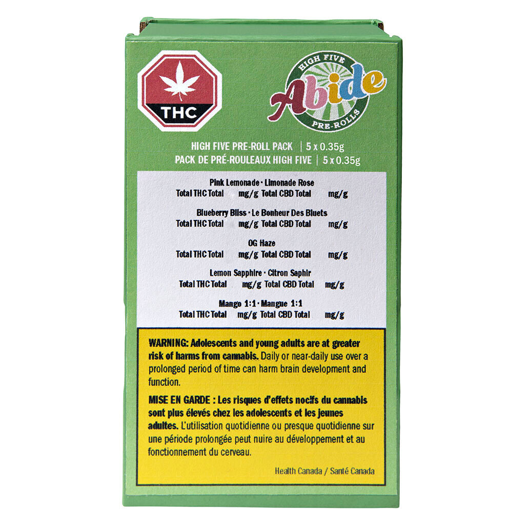 High Five Pre-Roll Pack - 