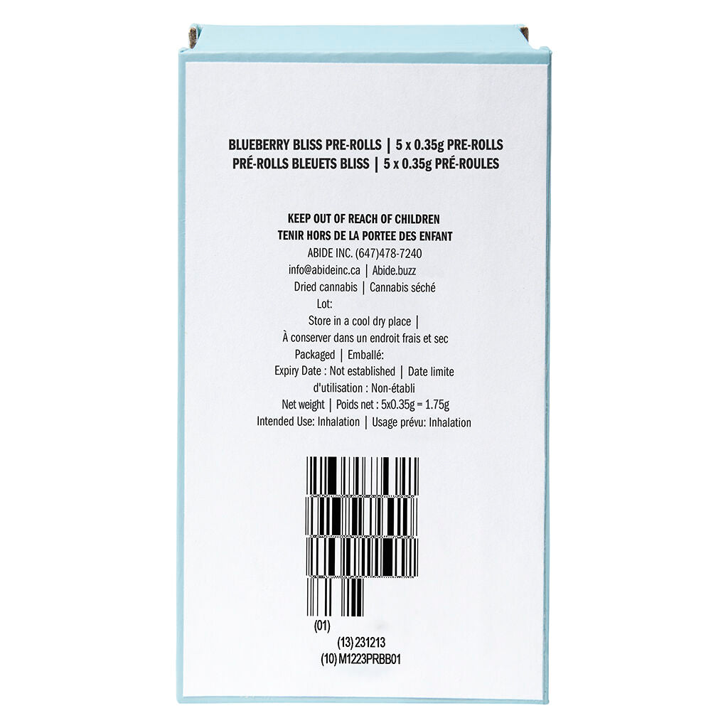 Blueberry Bliss Pre-Roll - 