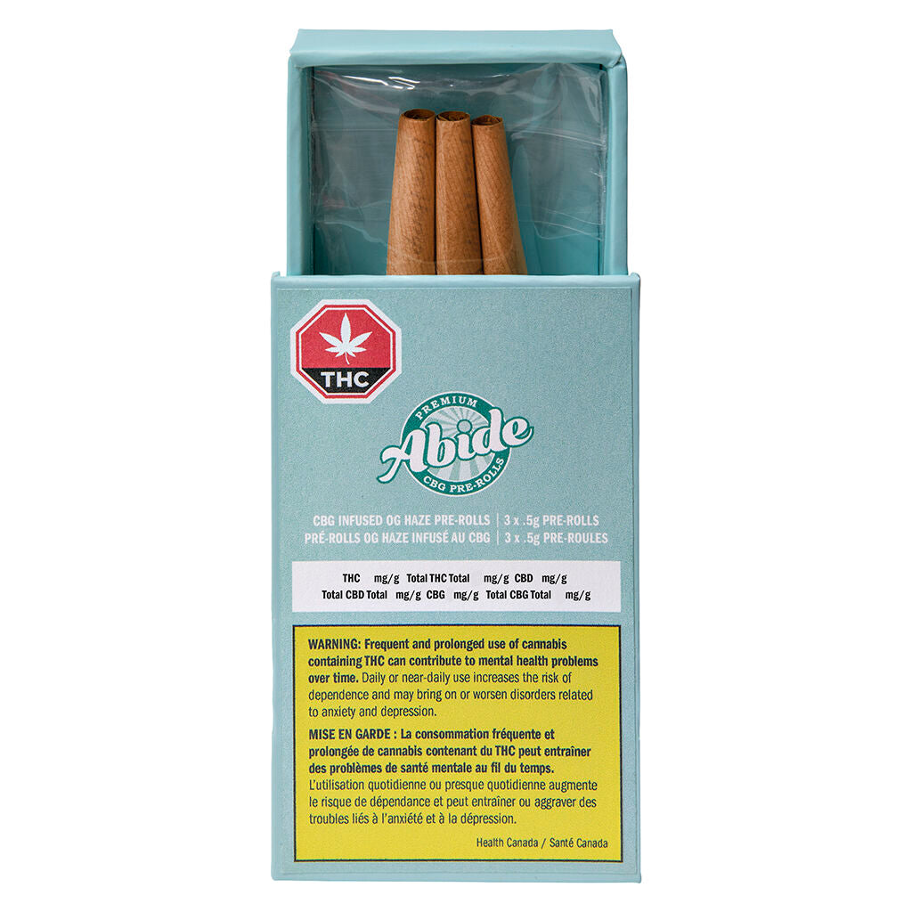 CBG Infused OG Haze Pre-Roll - 