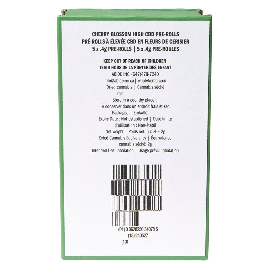 Cherry Blossom High CBD Pre-roll - 