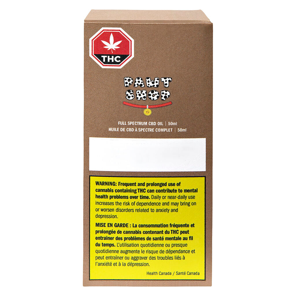 Huile CBD à spectre complet