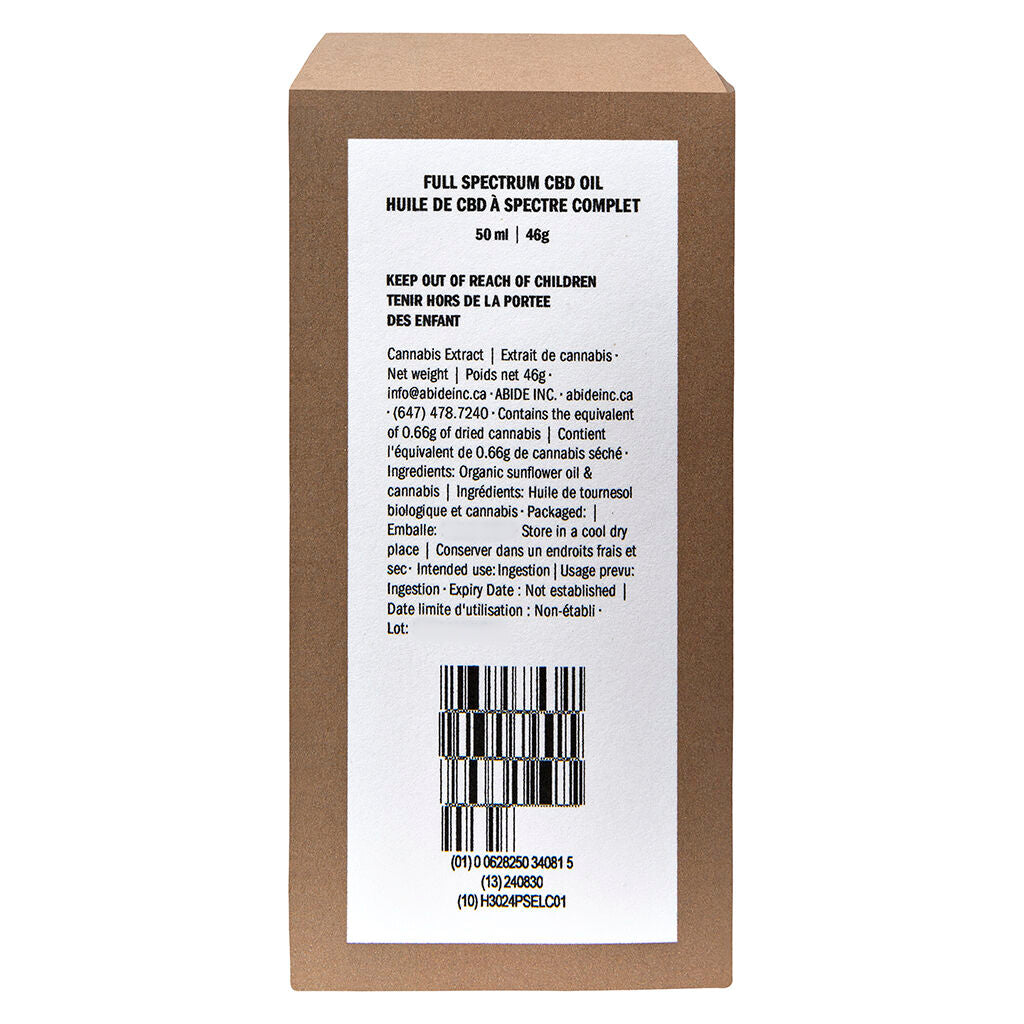 Full Spectrum CBD Oil - 