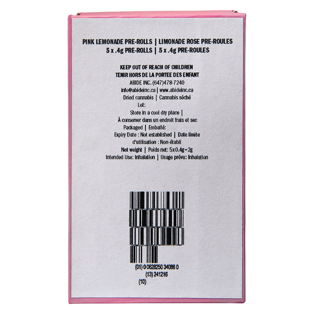 Pink Lemonade Pre-roll - 