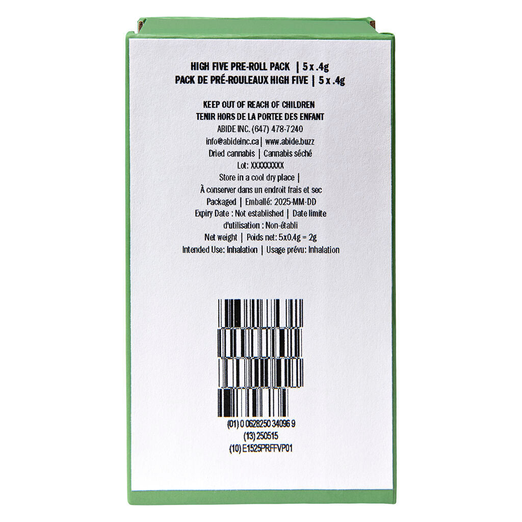 High Five Pre-Roll Pack - 